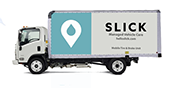 Slick's custom built vans and trucks and technicians deliver maintenance services to you.